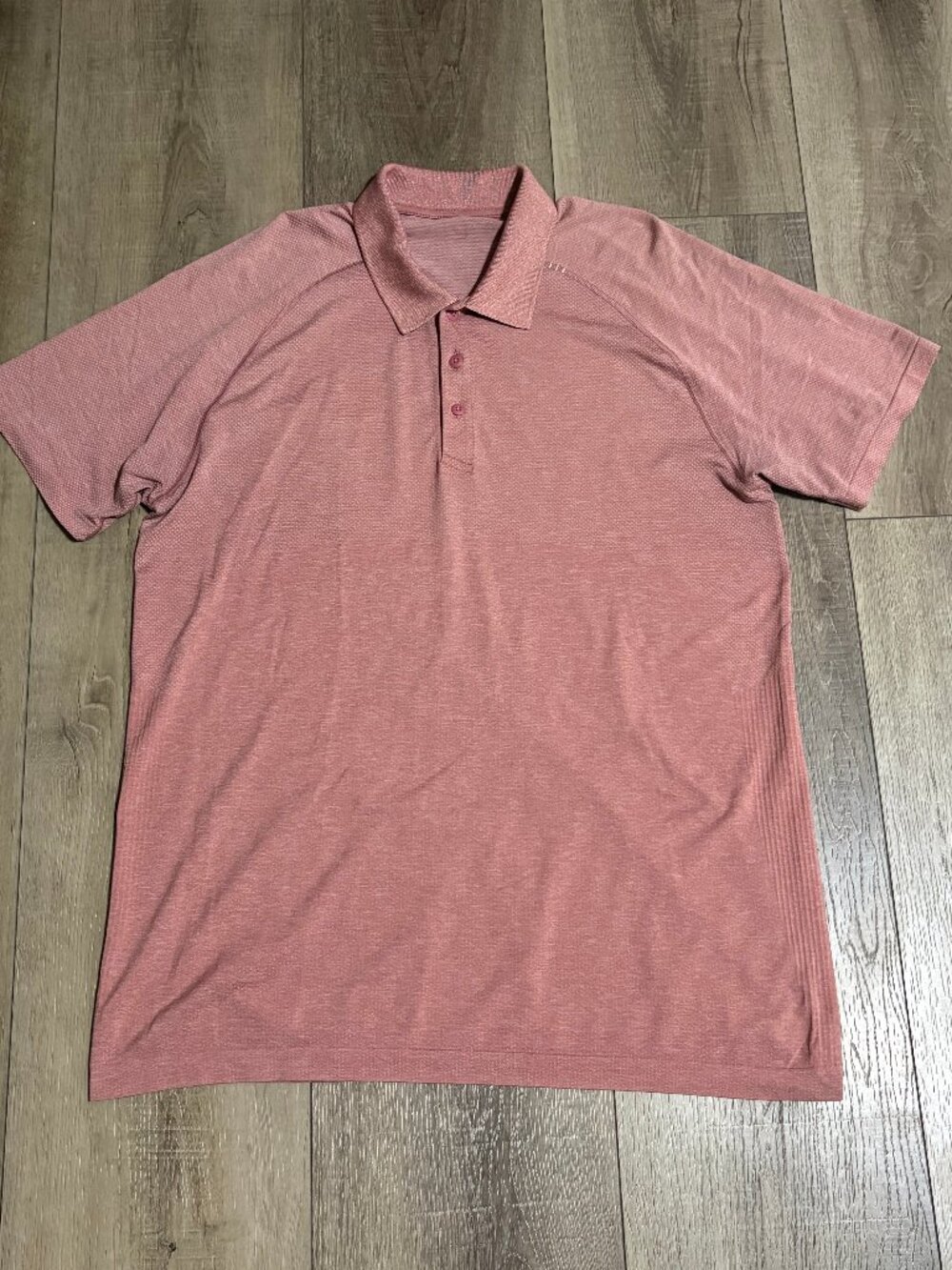 Lululemon Metal Vent Tech Polo Men's XL Pink